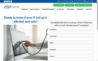 Computer Services Unlimited website