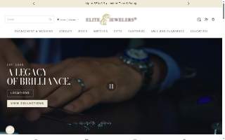Elite Jewelers website