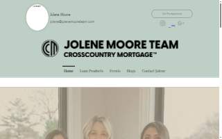 Jolene Moore - CrossCountry Mortgage, LLC website