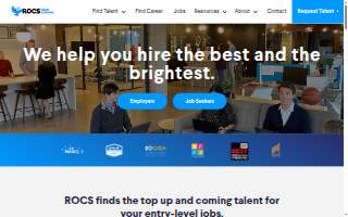 ROCS Grad Staffing of Burke website