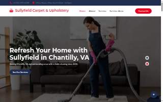 Sullyfield Carpet & Upholstery website