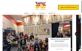 Vanguard Arts Center website