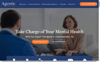 Agentic Mental Health website