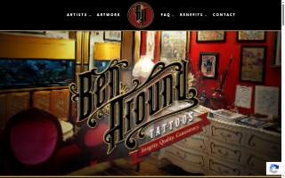 Ben Around Tattoos website