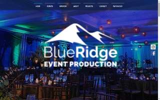 Blue Ridge Event Production website