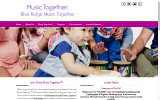 Blue Ridge Music Together website