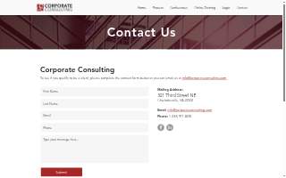 Corporate Consulting Inc website