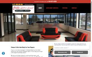 Cville Auto Body LLC website