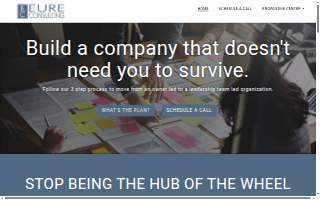 Eure Consulting website