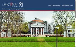Lincoln Surveying website