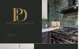 Prime Design & Staging website