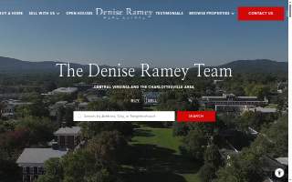 The Denise Ramey Team - Charlottesville Virginia Realtors website