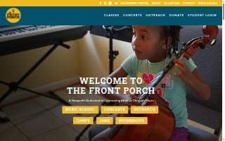 The Front Porch website