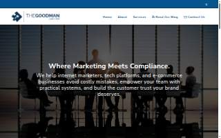 The Goodman Law Firm website