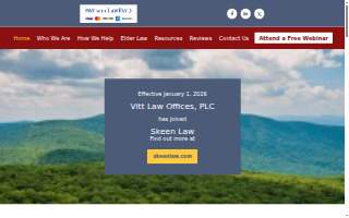 Vitt Law Offices PLC website