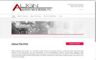 Align Surveying & Design, P.C. website