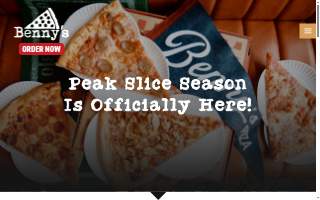 Benny Lucchetti's Pizza website