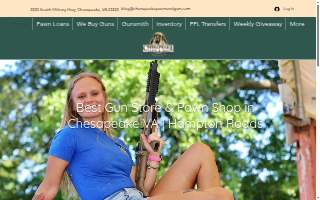 Chesapeake Pawn and Gun website