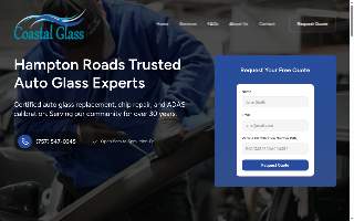 Coastal Glass website