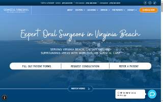 Coastal Virginia Oral & Maxillofacial Surgery and Dental Implants - Chesapeake website