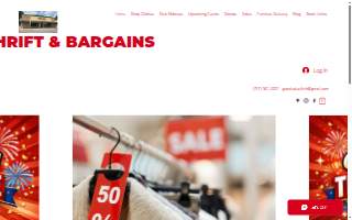 Good Value Thrift & Bargains website