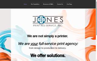 Jones Printing Service, Inc. website