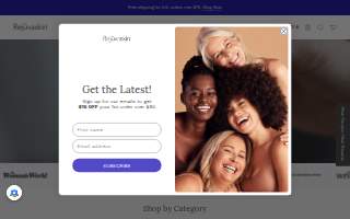 Rejuva Medical Spa website