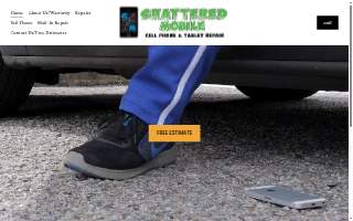 Shattered Mobile website