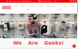 Chesterfield Geeks website