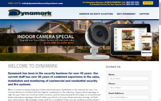 Dynamark Security Richmond of Chester website