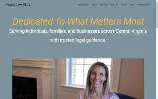 Purely Law, P.L.C. website