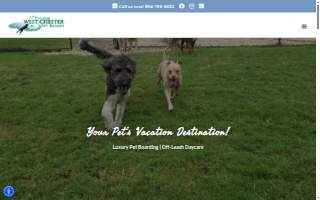 West Chester Pet Resort website