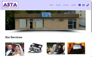 Asta Video Productions website