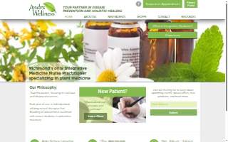 Andrs Wellness Consulting website