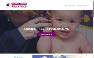 Colonial Heights Pediatrics website