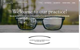 Colonial Heights Vision Center website