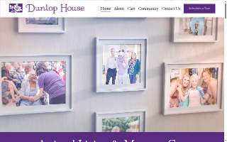 Dunlop House Assisted Living & Memory Care website