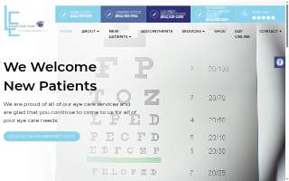 Legacy Eye Care of Colonial Heights website