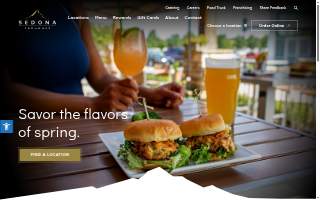 Sedona Taphouse of Colonial Heights website
