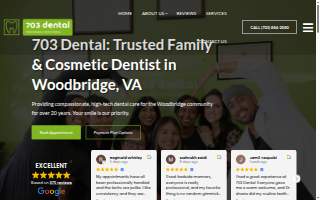 703 Dental website