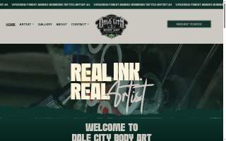 Dale City Body Art website