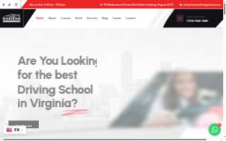 Horizon Driving School of Dale City website