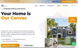 Iandk Painting LLC website