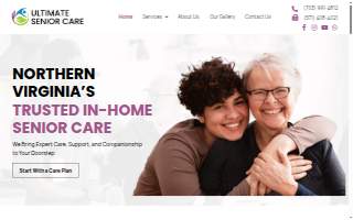 Ultimate Senior Care website