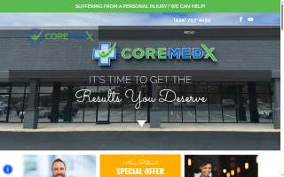 CoreMedX website