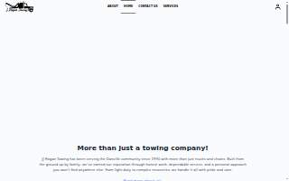 JJ Hogan Towing website
