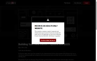 Recon Inspections website