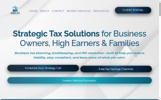 River Citi Tax Solutions LLC website