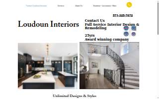 Loudoun Interiors website
