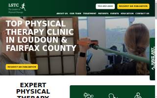 Loudoun Sports Therapy Center of Dulles website
